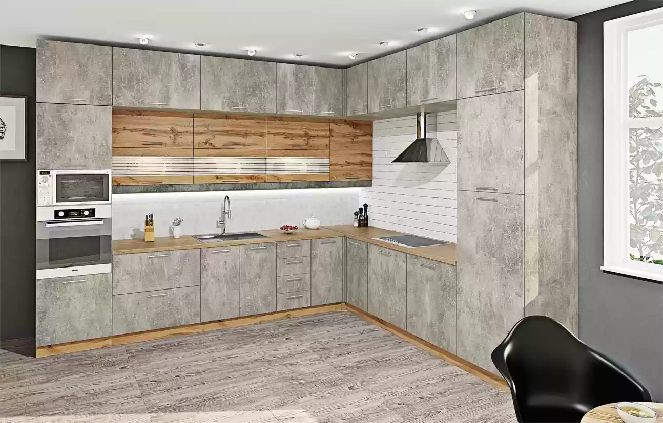 Кутова кухня Eco KKH-6701 3 м