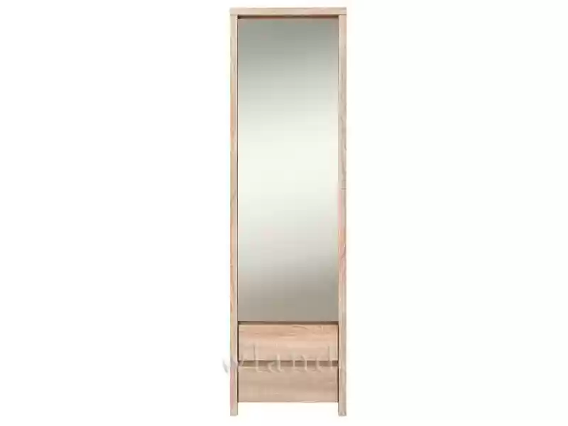 Каспійський (Sonoma Oak) гардероб з дзеркалом SZF 1D2SP