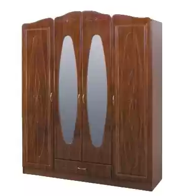 Шкаф 4х дверный МДФ лак «Миллениум»