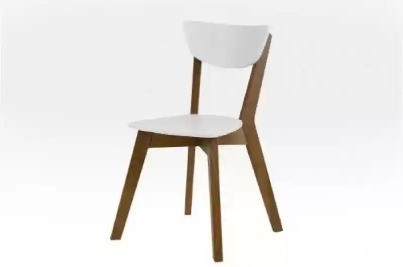 Дерев'яне крісло Рондо (горіх / білий)