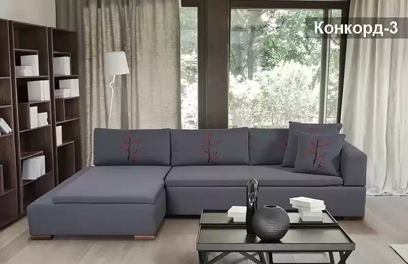 Конкорд-3 кутовий диван-ліжко