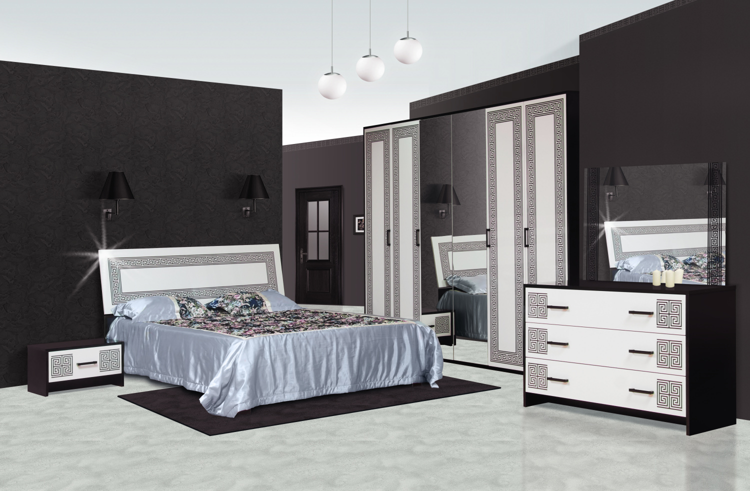 Спальня Бася Нова 6D (Олимпия)