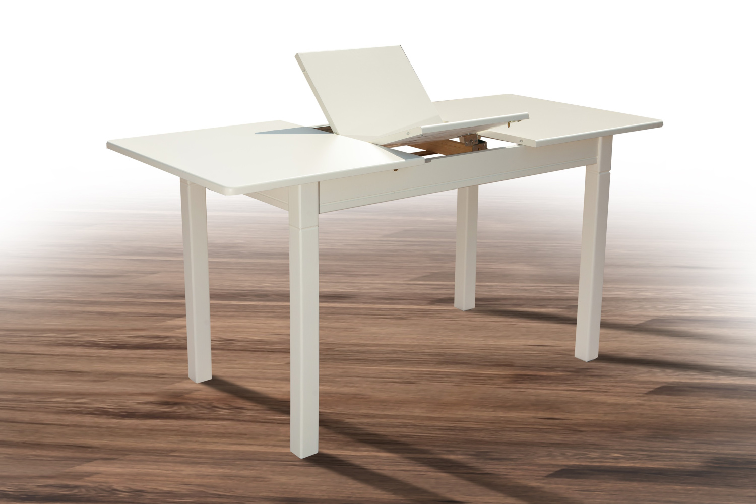 Стіл Персей 1130 (+380) * 700 (білий, ваніль)